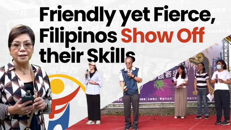 Friendly yet fierce, Filipinos show off their skills